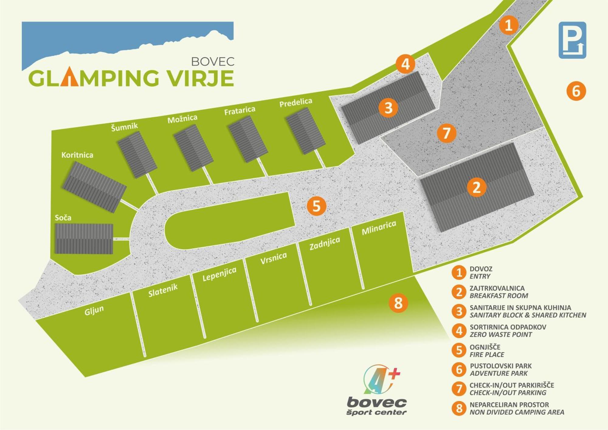 Hotel Glamping Virje Bovec Zewnętrze zdjęcie